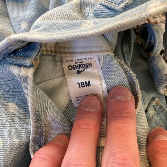 OshKosh Overalls 18 Months - Picture 3 of 3